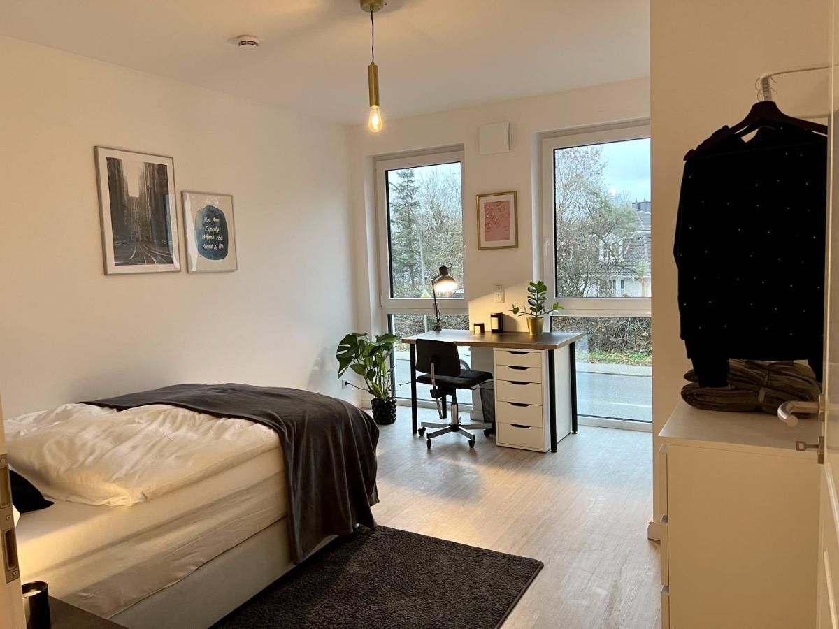 Gemuetliche Apartments Direkt An Der Grenze Von Hamburg 노르더슈테트 외부 사진