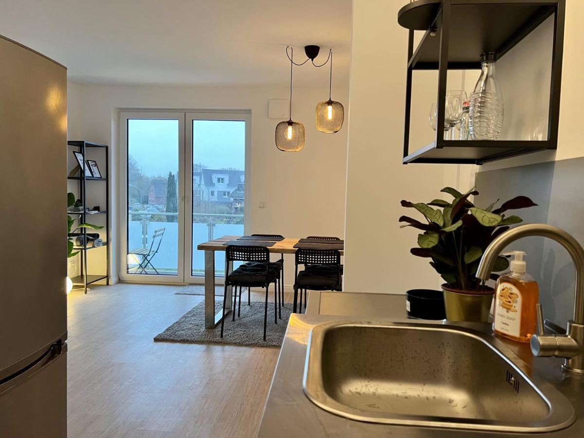 Gemuetliche Apartments Direkt An Der Grenze Von Hamburg 노르더슈테트 외부 사진