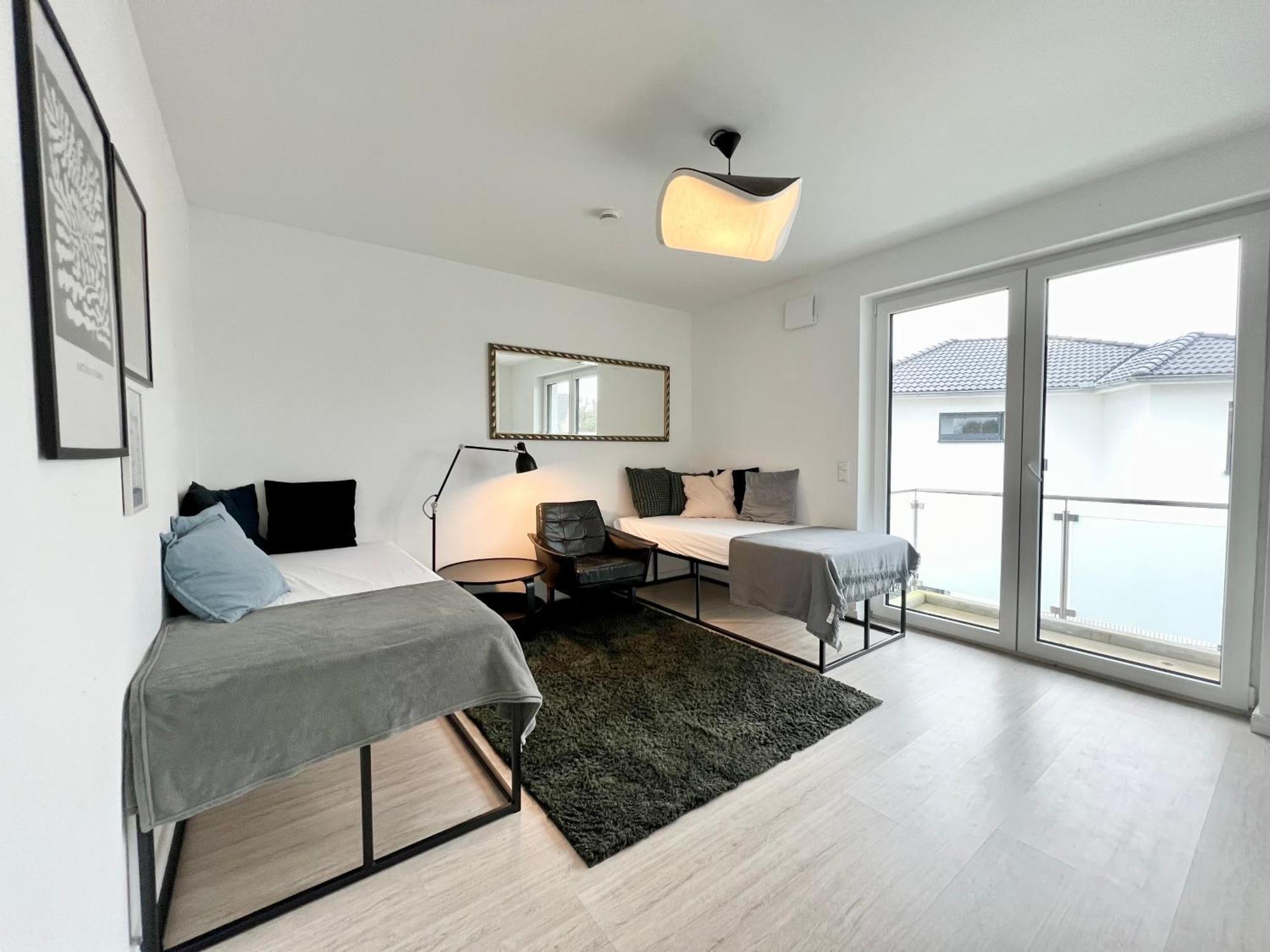 Gemuetliche Apartments Direkt An Der Grenze Von Hamburg 노르더슈테트 외부 사진