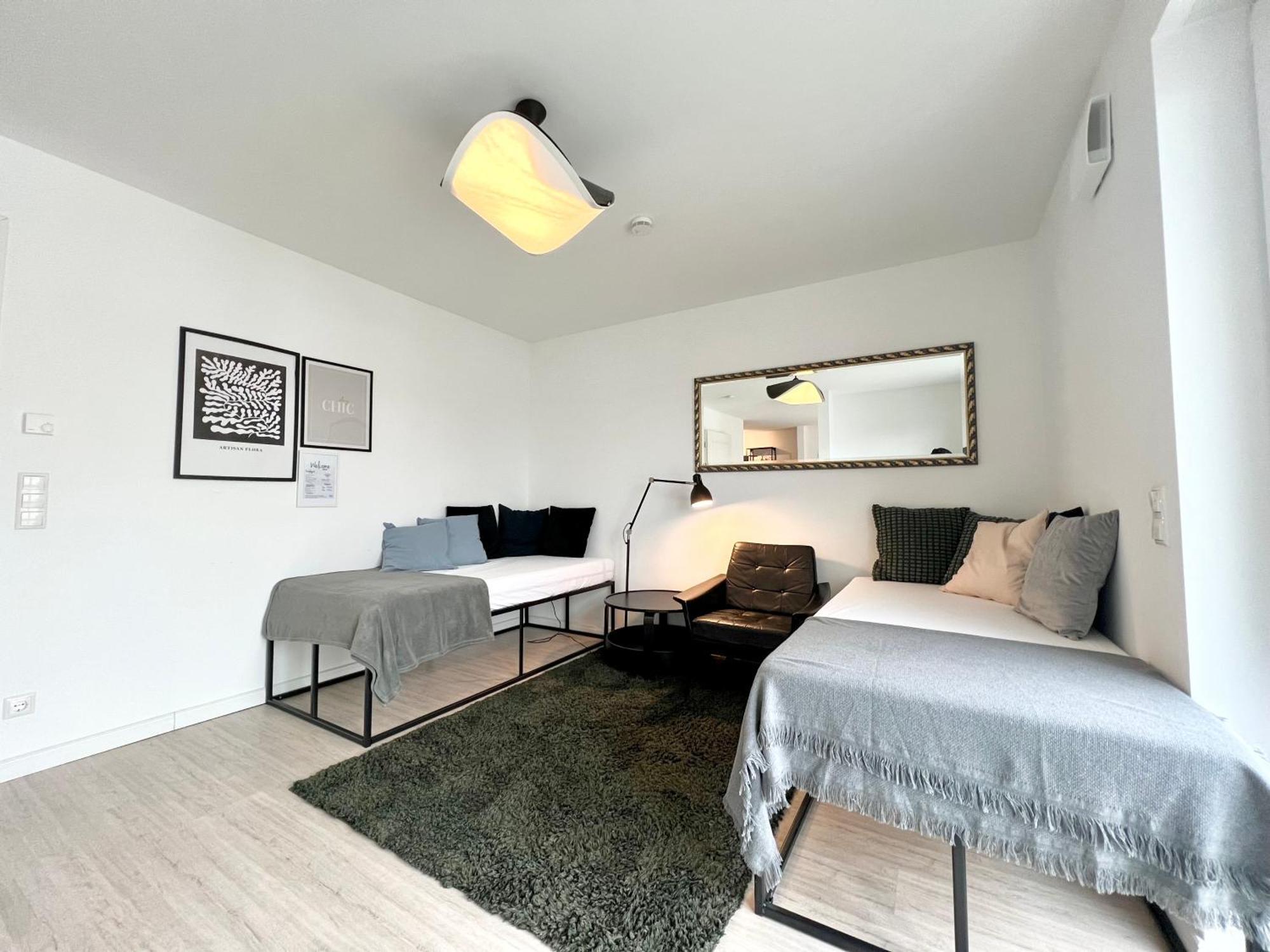 Gemuetliche Apartments Direkt An Der Grenze Von Hamburg 노르더슈테트 외부 사진